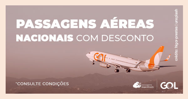 Gol D Descontos Em Passagens A Reas Para Diferentes Regi Es Do Brasil