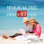 E lá vamos nós para mais um final de semana de promoções ! PASSAGENS NACIONAIS imperdíveis ! Trechos a partir de R$ 49 !