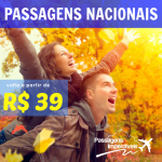 Promoção de passagens NACIONAIS! Viaje até Julho/2014, pagando a partir de R$ 39 pela volta!