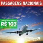 Passagens nacionais a partir de R$ 103 ida e volta, para viajar de junho a agosto/2014!