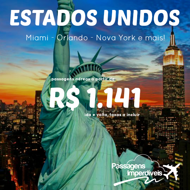 Estados Unidos Dicas De Passagens Aéreas Nacionais E Internacionais Em Promoção Passagens 6753