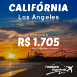 Passagens para <b>LOS ANGELES</b>, a partir de R$ 1.705, ida e volta! Saídas de várias cidades, para viajar de Fevereiro a Maio/15!