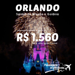 Seleção de passagens da <b>DELTA</b> para <b>ORLANDO</b>! A partir de R$ 1.560, ida e volta, para viajar entre Fevereiro e Março/2015 – inclusive CARNAVAL! Saídas de Brasília e Goiânia!