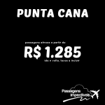 IMPERDÍVEL!!! Procurando por passagens baratas para <b>PUNTA CANA</b>? Achou! A partir de R$ 1.285, ida e volta!