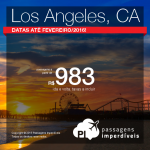 Quer viajar para a <b>CALIFÓRNIA</b>? Aproveite as passagens para <b>LOS ANGELES</b>, a partir de R$ 983, ida e volta!
