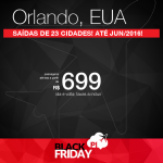 BLACK FRIDAY 2015: passagens para <b>ORLANDO</b>, com valores a partir de R$ 699, ida e volta; a partir de R$ 1.118, ida e volta, COM TAXAS INCLUÍDAS! Datas até Junho/2016!