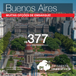 FEIRÃO GOL: Promoção de Passagens para a <b>ARGENTINA: Buenos Aires</b>! A partir de R$ 377, ida e volta; a partir de R$ 875, ida e volta, COM TAXAS INCLUÍDAS! Saídas de várias cidades!