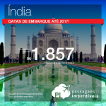 Promoção de Passagens para a <b>ÍNDIA: Bombaim – Mumbai, Delhi</b>! A partir de R$ 1.857, ida e volta; a partir de R$ 2.262, ida e volta, COM TAXAS INCLUÍDAS, em até 6x sem juros!