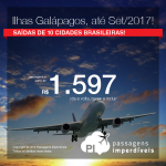 Promoção de Passagens para as <b>ILHAS GALÁPAGOS</b>! A partir de R$ 1.597, ida e volta; a partir de R$ 2.335, ida e volta, COM TAXAS INCLUÍDAS, em até 4x sem juros!