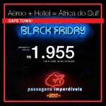 BLACK FRIDAY 2017 – Promoção de Passagens + Hotel  para a <b>África do Sul: Cape Town</b>! A partir de R$ 1.955, ida e volta, COM TAXAS! Até 10x SEM JUROS! Datas até Setembro/2018.