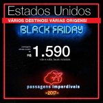 BLACK FRIDAY 2017 – Promoção de Passagens para os <b>Estados Unidos: Boston, Chicago, Denver, Ft. Lauderdale, Las Vegas, Los Angeles, Miami, Nova York, Orlando, San Francisco, Tampa e mais</b>! A partir de R$ 1.590, ida e volta, COM TAXAS INCLUÍDAS, ema até 5x sem juros!