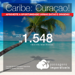 Seleção de Passagens para <b>Curaçao</b>! A partir de R$ 1.548, ida e volta, COM TAXAS INCLUÍDAS!