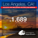 Promoção de Passagens para <b>Los Angeles</b>! A partir de R$ 1.689, ida e volta, COM TAXAS!