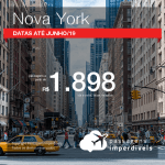 Promoção de Passagens para <b>NOVA YORK</b>! A partir de R$ 1.898, ida e volta, COM TAXAS INCLUÍDAS!