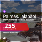 Conheça o Jalapão! Passagens imperdíveis para PALMAS, no Tocantins, a partir de R$ 255, ida e volta, c/ taxas!