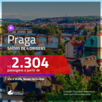 Promoção de Passagens para <b>PRAGA</b>! A partir de R$ 2.304, ida e volta, c/ taxas!