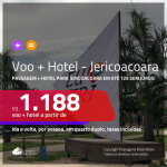 Promoção de <b>PASSAGEM + HOTEL</b> para <b>JERICOACOARA</b>! A partir de R$ 1.188, por pessoa, quarto duplo, c/ taxas em até 12x SEM JUROS!