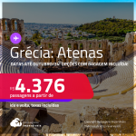 Passagens para a <strong>GRÉCIA: Atenas</strong>! A partir de R$ 4.376, ida e volta, c/ taxas, em até 5x SEM JUROS! Datas para viajar até Outubro/24! Opções com BAGAGEM INCLUÍDA!