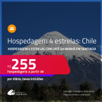 Hospedagem 4 ESTRELAS em <strong>SANTIAGO</strong>! A partir de R$ 255, por dia, em quarto duplo!