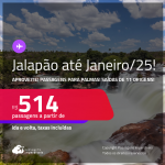 Programe sua viagem para o Jalapão! Passagens para <strong>PALMAS</strong>! A partir de R$ 514, ida e volta, c/ taxas! Datas para viajar até Janeiro/25!