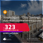 Hospedagem em <strong>SANTIAGO, </strong>com datas para o INVERNO! A partir de R$ 323, por dia, em quarto duplo! Opções com CAFÉ DA MANHÃ incluso! Em até 6x SEM JUROS!