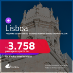 Programe-se para uma das melhores Praias do Mundo, a Praia da Falésia! Passagens para <strong>LISBOA</strong>! A partir de R$ 3.758, ida e volta, c/ taxas!