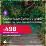 Oportunidade! Programe sua viagem para o Jalapão! Passagens para <strong>PALMAS</strong>! A partir de R$ 498, ida e volta, c/ taxas! Em até 5x SEM JUROS! Datas inclusive na melhor época ( Maio até Setembro).