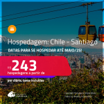 Hospedagem em <strong>SANTIAGO</strong>! A partir de R$ 243, por dia, em quarto duplo! Datas para se Hospedar até Maio/25!