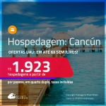 Ofertas UAU! Hospedagem 5 ESTRELAS em <strong>CANCÚN</strong>! A partir de R$ 1.923, por pessoa, em quarto duplo!