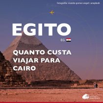 Quanto custa viajar para o Egito
