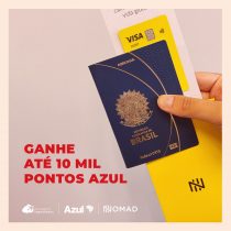 Nomad e Azul: ganhe até 10 mil Pontos Azul ao abrir sua conta na Nomad