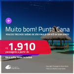 MUITO BOM!!! Poucos trechos! Passagens para a <strong>REPÚBLICA DOMINICANA: Punta Cana</strong>! A partir de R$ 1.910, ida e volta, c/ taxas! Em até 6x SEM JUROS!