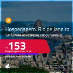 Hospedagem no <strong>RIO DE JANEIRO</strong>! A partir de R$ 153, por dia, em quarto duplo! Datas para se Hospedar até Outubro/25!