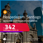 Hospedagem em <strong>SANTIAGO</strong>! A partir de R$ 342, por dia, em quarto duplo! Datas para se Hospedar até Outubro/25!