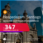 Hospedagem em <strong>SANTIAGO</strong>! A partir de R$ 347, por dia, em quarto duplo! Datas para se Hospedar até Novembro/25!